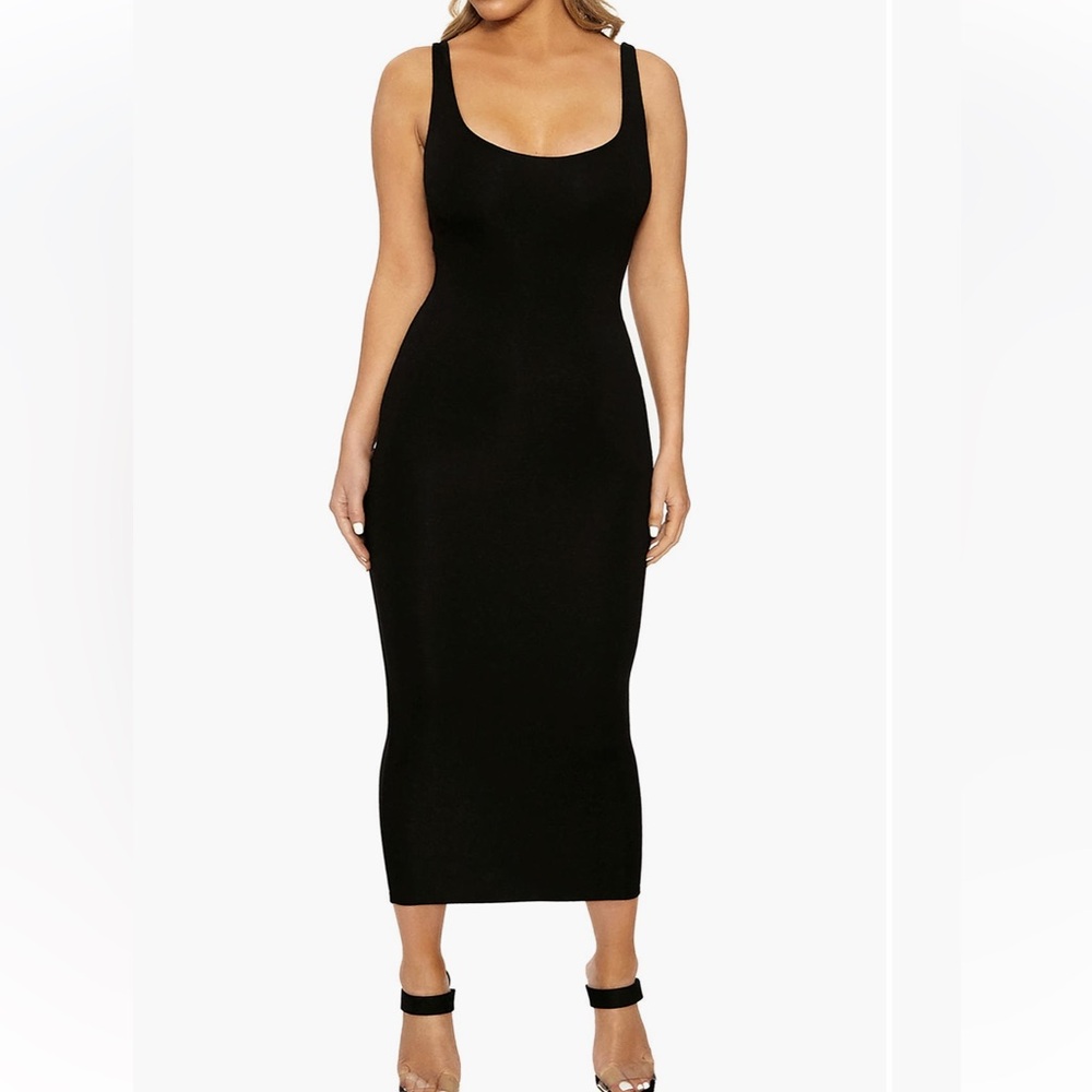 Naked Wardrobe The NW Hourglass Midi Dress